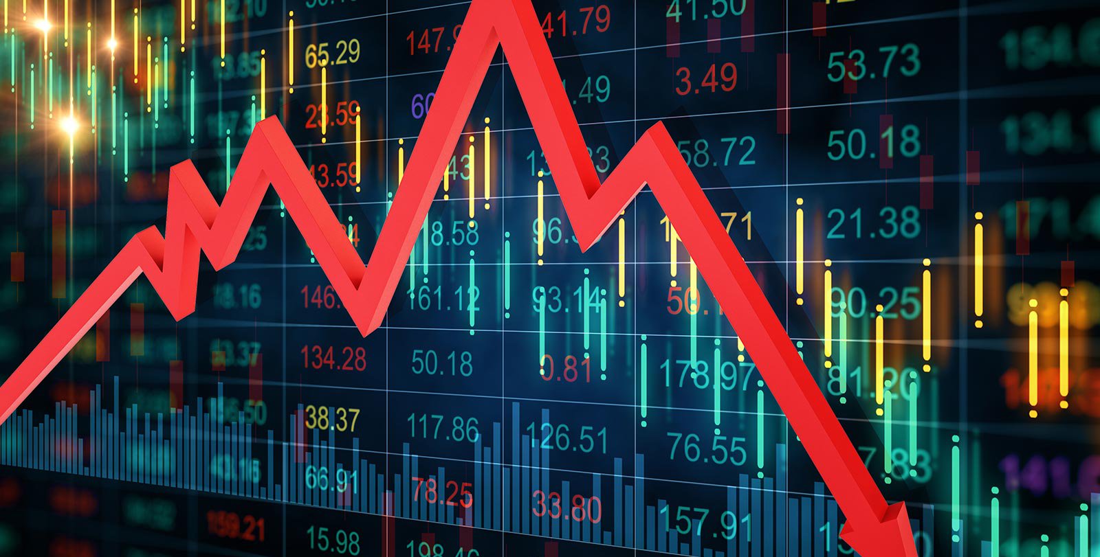 Investors are in panic due to a continuous decline in the stock market